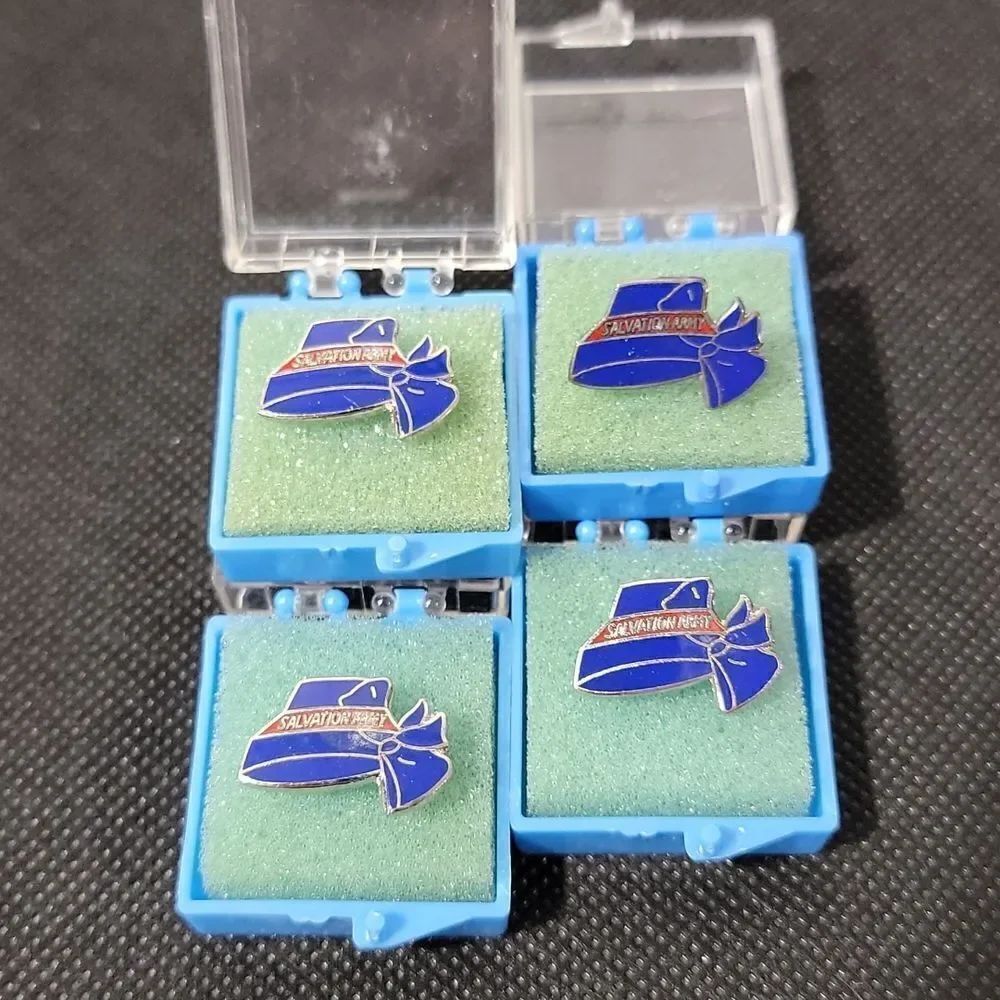 Salvation Army pins